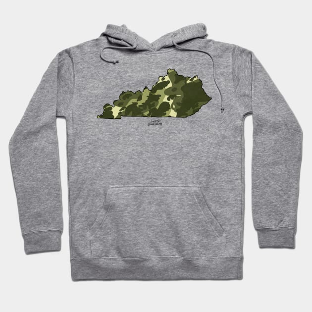 Camo Kentucky Hoodie by Hannah’s Hand Lettering